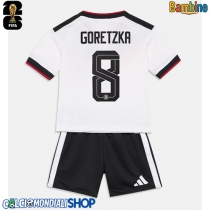 Maglie da calcio Germania Leon Goretzka #8 Prima Maglia Bambino Mondiali 2026  Manica Corta + Pantaloni corti)